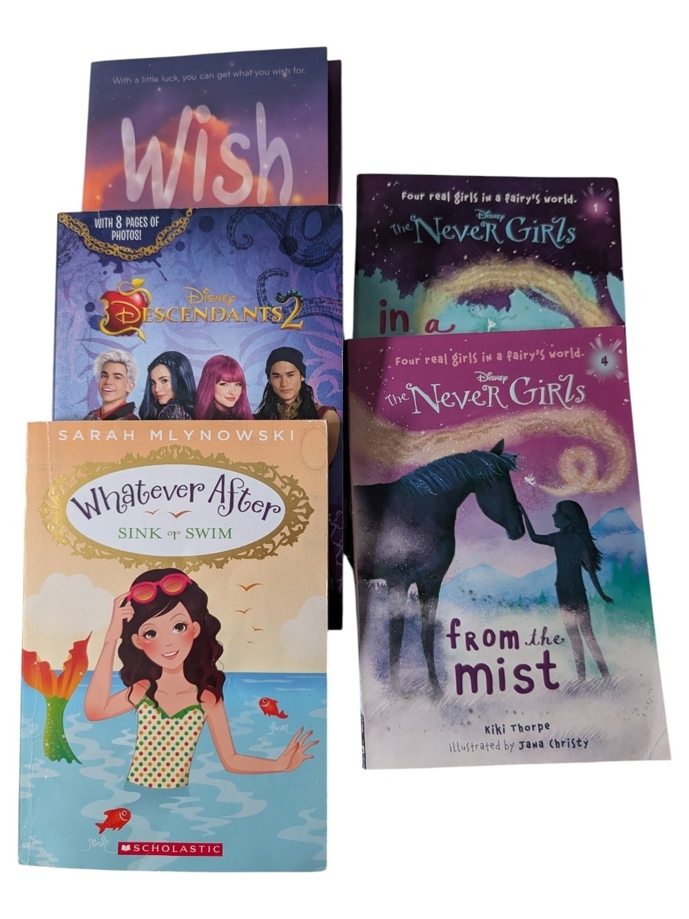 Disney Etc. Paperback Novel Bundle